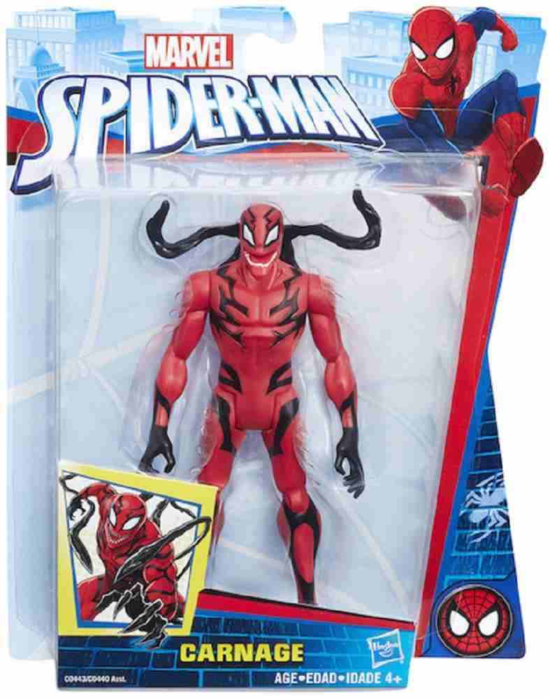 Hasbro Marvel Spider Man Carnage Action Figure Marvel Spider Man Carnage Action Figure Buy Spider man toys in India. shop for Hasbro products in India. Flipkart
