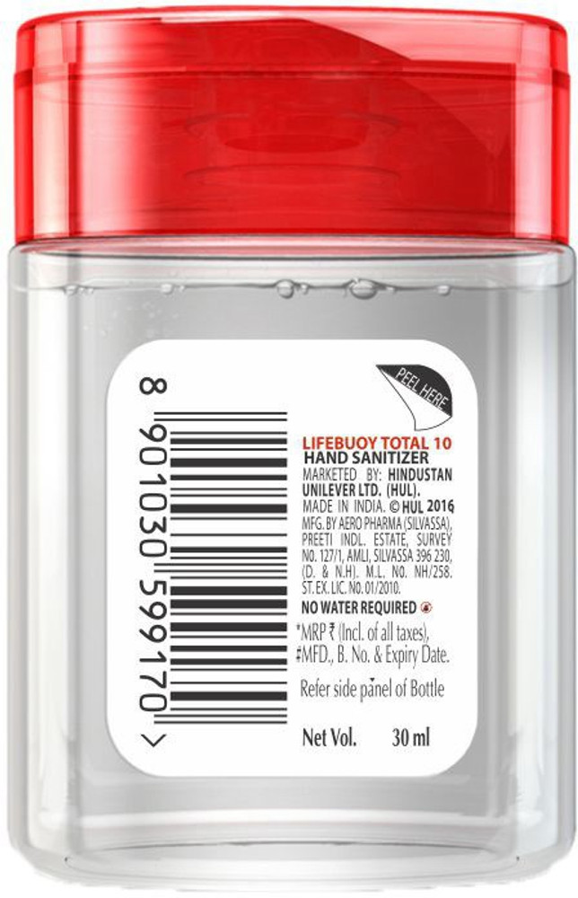 LIFEBUOY Total 10 Immunity Boosting Hand Sanitizer Bottle Price