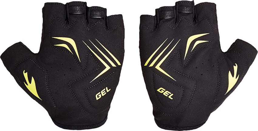 Cycling gloves yellow deals