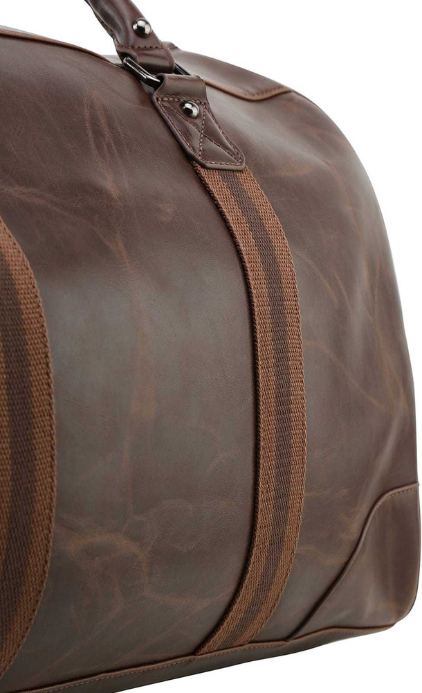 ALDO RORETO Duffel Without Wheels Dark Brown Price in India