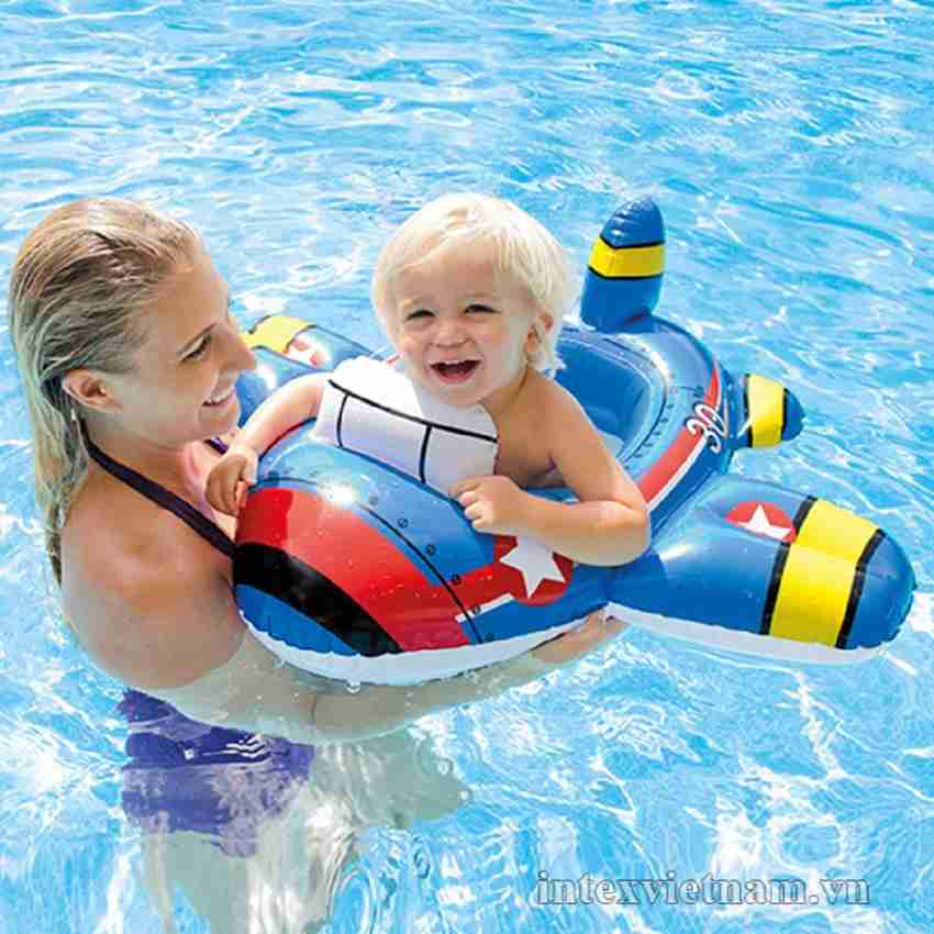 Plane cheap intex pool