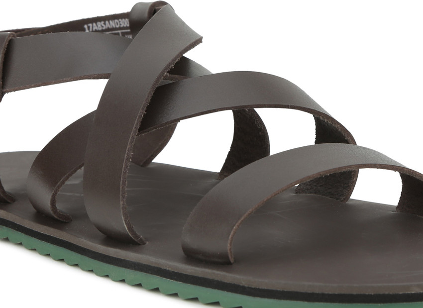 United colors of benetton sales men's leather sandals and floaters