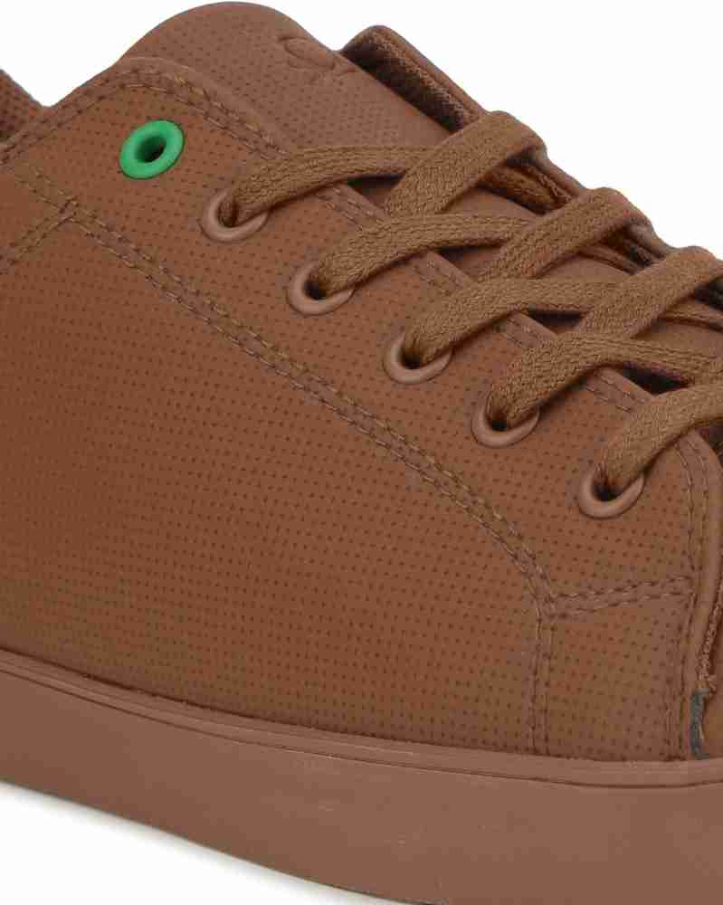 United Colors of Benetton Sneakers For Men Buy Brown Color