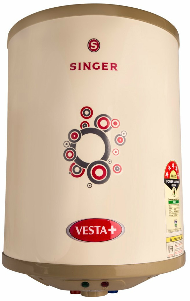 Singer 15 L Storage Water Geyser (Vesta Plus, Ivory) Price in India - Buy  Singer 15 L Storage Water Geyser (Vesta Plus, Ivory) online at Flipkart.com
