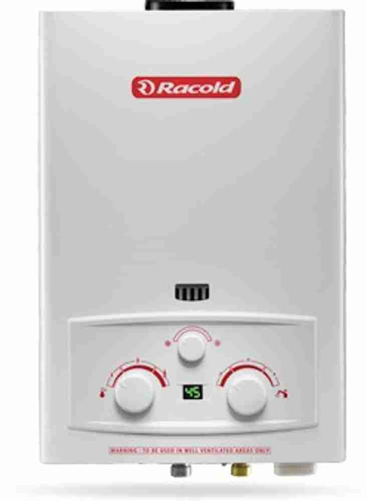 Racold 6 L Gas Water Geyser (Gas6 - LPG LED, White) Price in India - Buy  Racold 6 L Gas Water Geyser (Gas6 - LPG LED, White) online at Flipkart.com