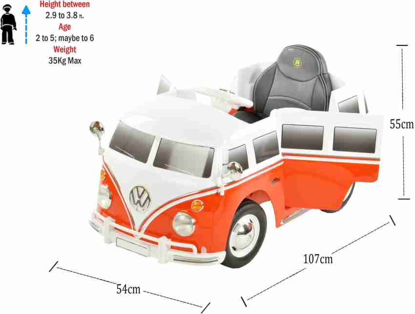 Battery operated vw bus online