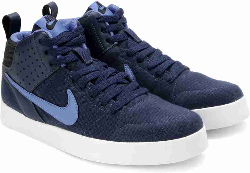 Nike liteforce iii mid men's hot sale black sneaker