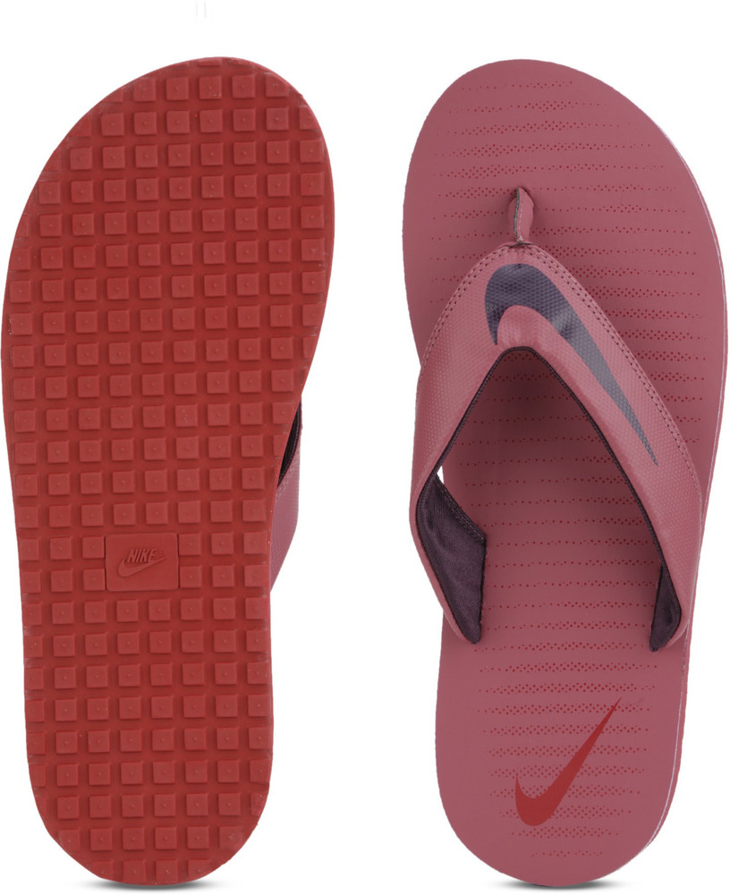 Maroon nike slippers hot sale