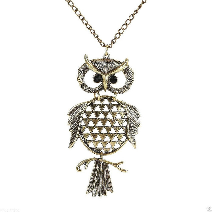 Owl shop chain necklace