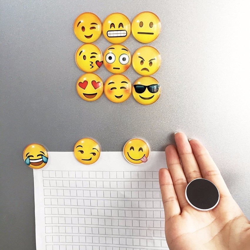 Smartcraft Emoji Magnets (8Pc Magnets) Fridge Magnet Pack of 8 Price in  India - Buy Smartcraft Emoji Magnets (8Pc Magnets) Fridge Magnet Pack of 8  online at