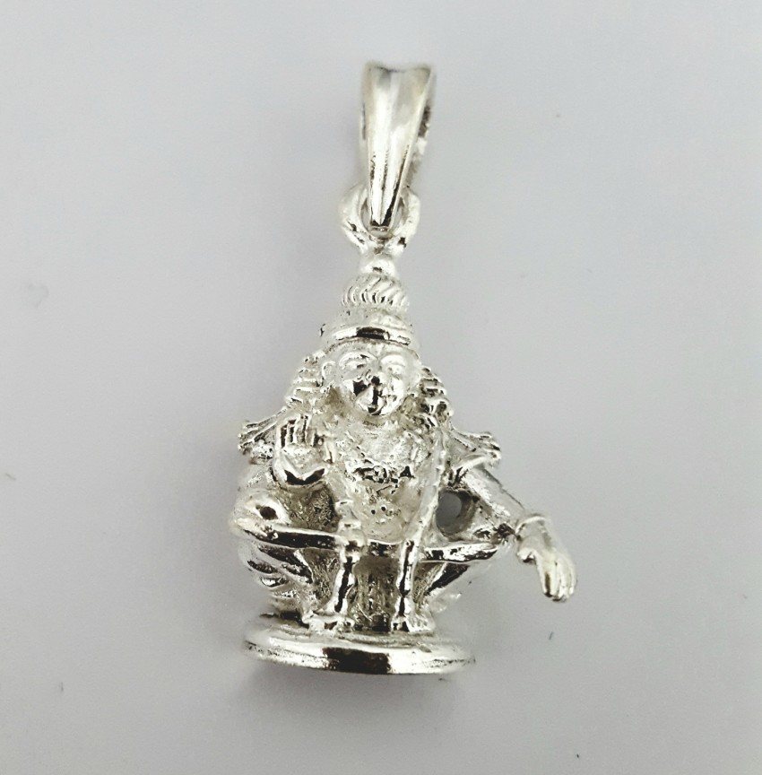 Ayyappa swamy 2025 silver pendant