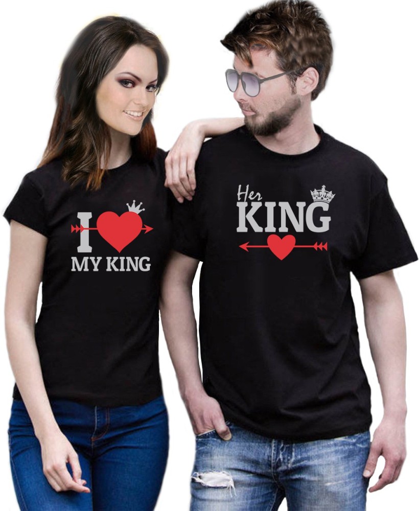 couple t shirt online flipkart