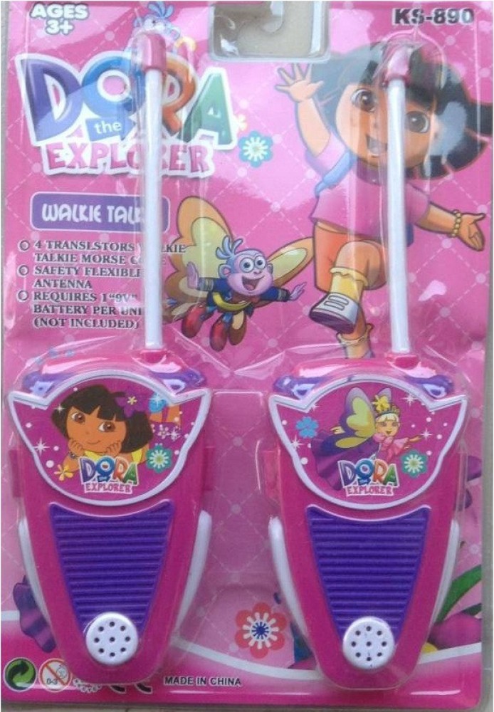 AKSHAT pink walkie talkie for kids DORA - pink walkie talkie for kids DORA  . Buy Dora The Explorer, Boots toys in India. shop for AKSHAT products in  India.