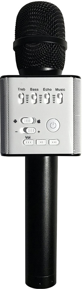 Kartik Q9 Karaoke Mic Portable and Wireless With Inbuilt Speaker