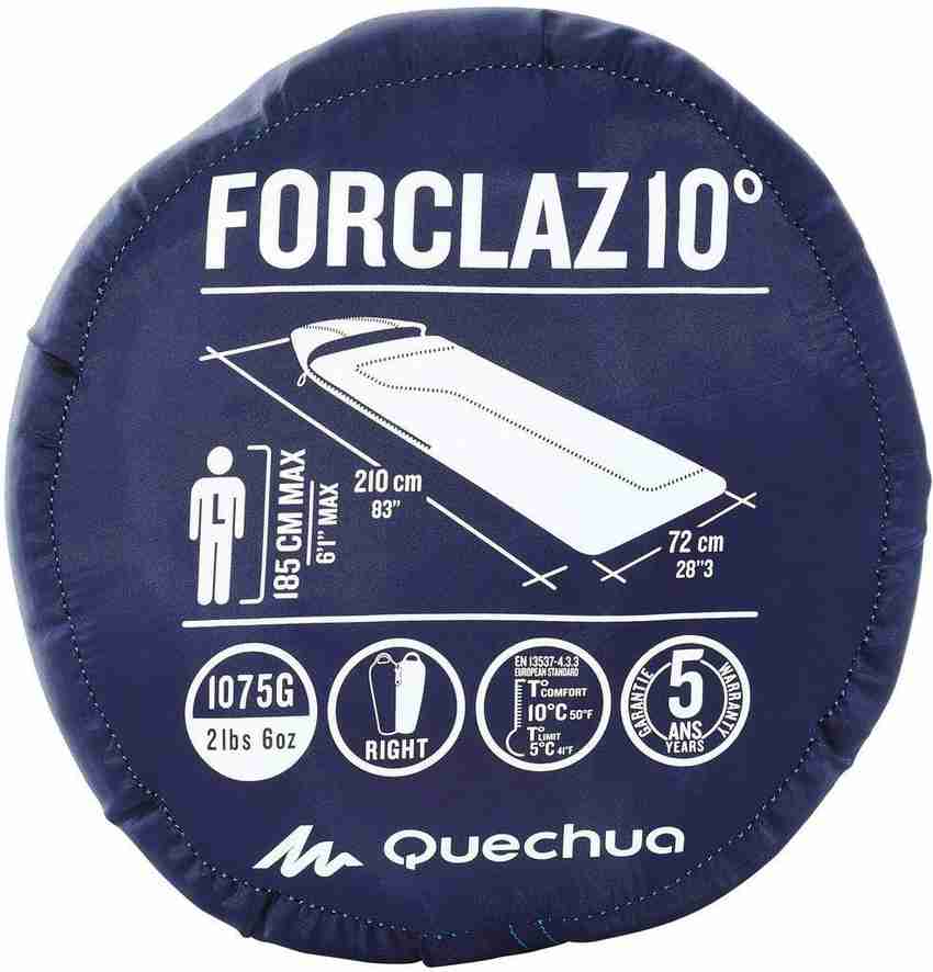 Quechua forclaz sleeping bag outlet