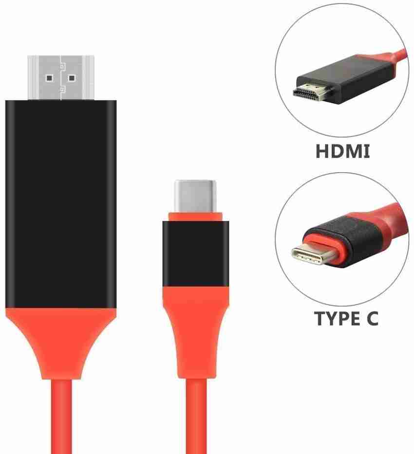 4D HDMI Cable 2 m Type C to HDMI USB C to HDTV Cable 2.0M USB