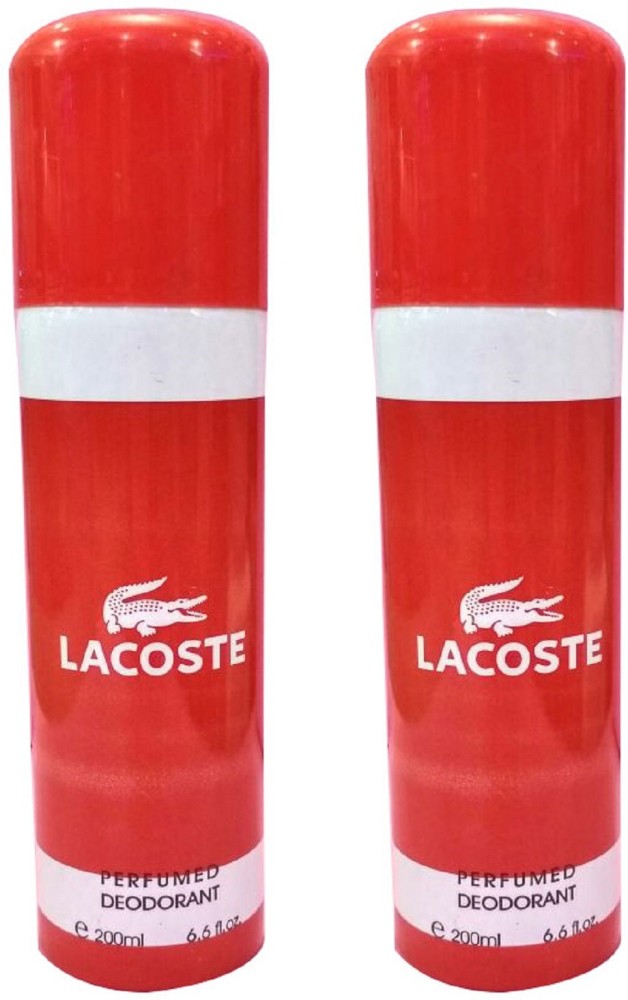 LACOSTE Pack of 2 combo set Deodorant Spray - For Men - Price India, Buy LACOSTE Pack of 2 combo set Deodorant Spray - For Online In India, Reviews & Ratings | Flipkart.com