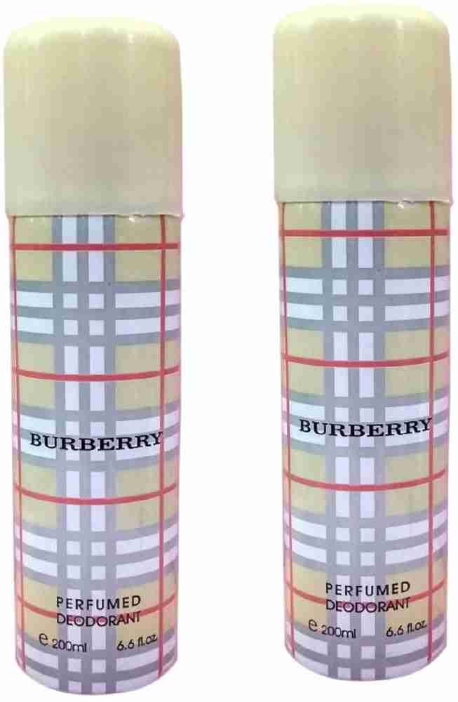 BURBERRY Pack of 2 combo set Deodorant Spray For Men Price