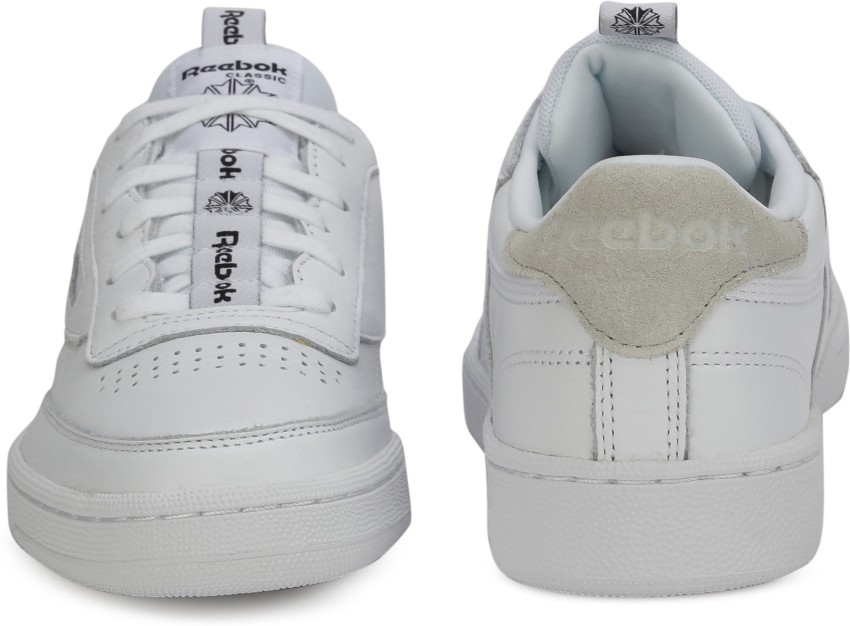 Reebok Club C 85 Men’s Tennis Shoe White Athletic Lifestyle Sneaker #156  #457