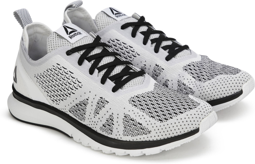 REEBOK PRINT SMOOTH CLIP ULTK Running Shoes For Men Buy WHITE BLACK Color REEBOK PRINT SMOOTH CLIP ULTK Running Shoes For Men Online at Best Price Shop Online for Footwears in