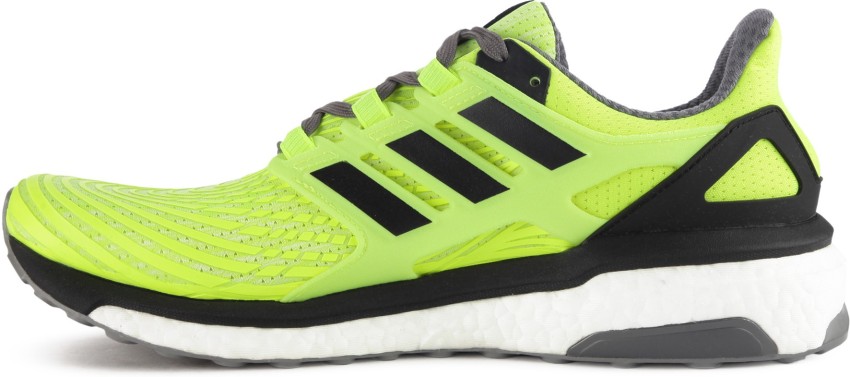 Adidas men's energy boost shop running shoes  yellow