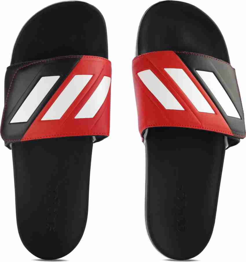 ADIDAS Men ADILETTE CF ULTRA ADJ Slides Buy CBLACK FTWWHT SCARLE