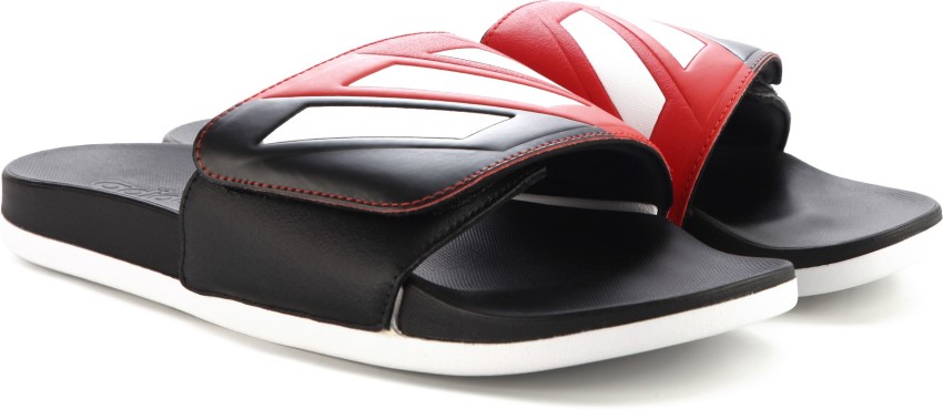 ADIDAS Men ADILETTE CF ULTRA ADJ Slides Buy CBLACK FTWWHT SCARLE