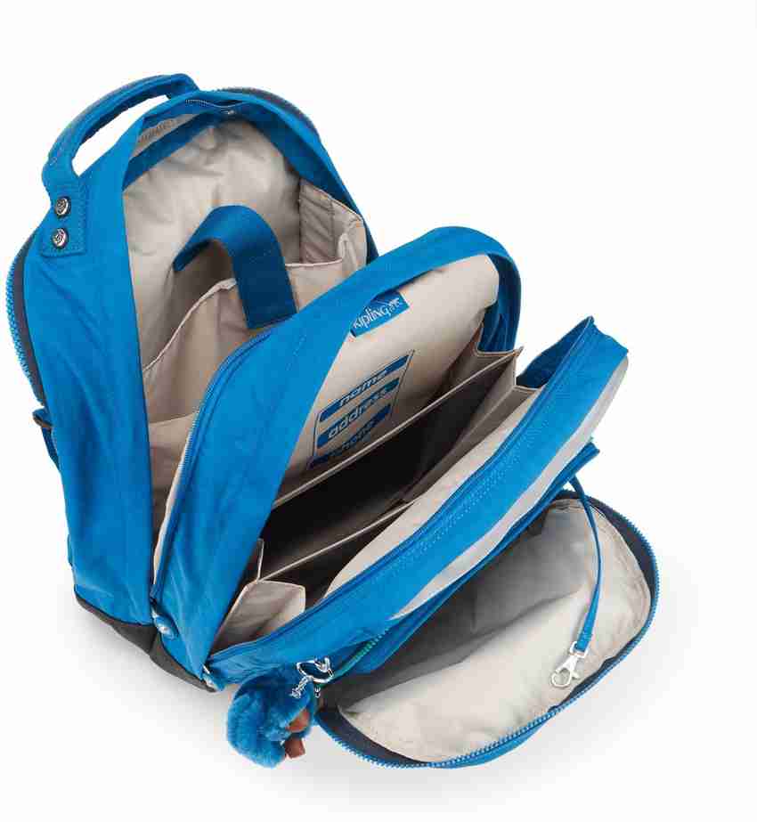 KIPLING COLLEGE UP 32 L Backpack Blue Green Mix Price in India