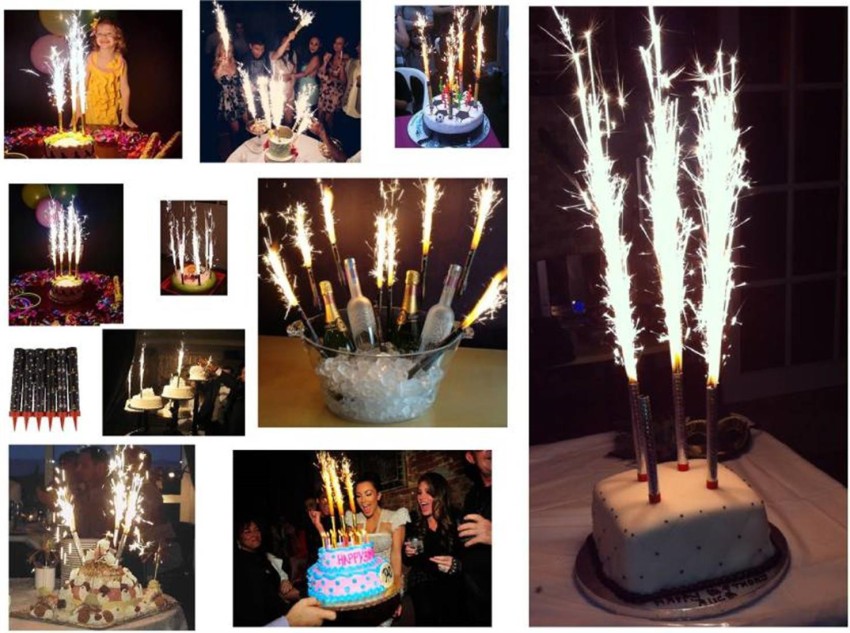 Cake Sparklers-Dazzling Cake Decorations for Celebrations| Buy Now - Utah  Sparklers