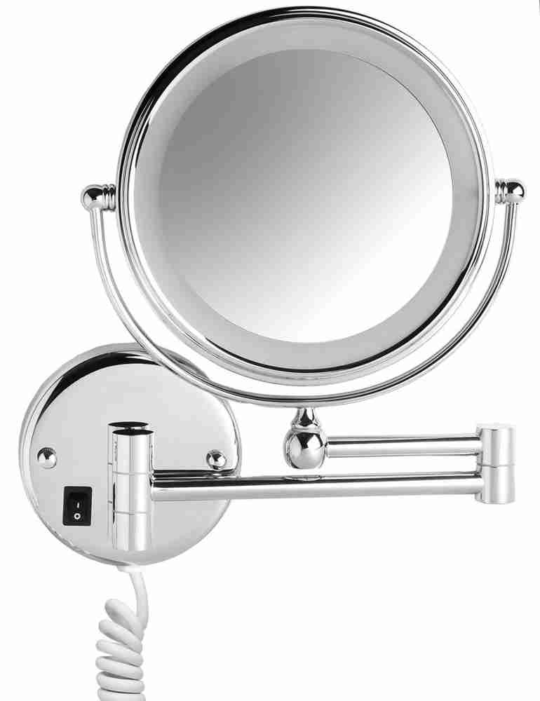 Shaving mirror deals with light