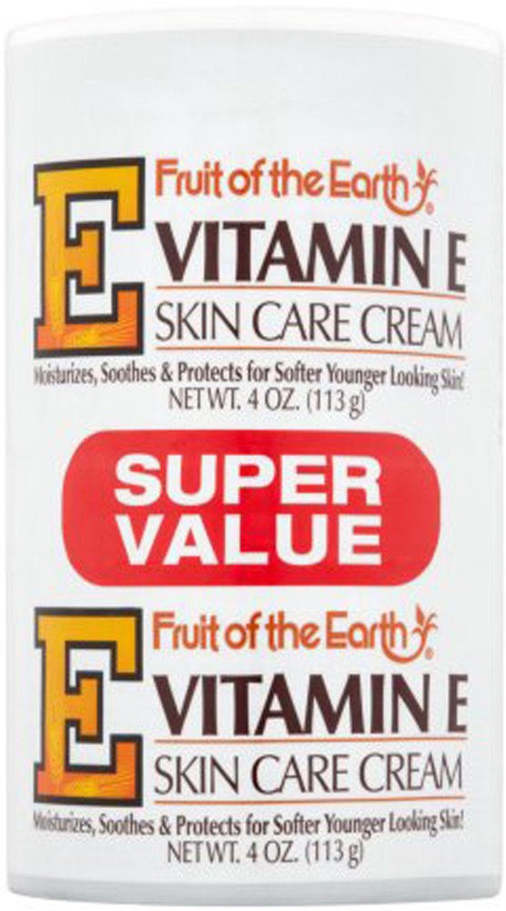 Fruit of the earth store vitamin e cream