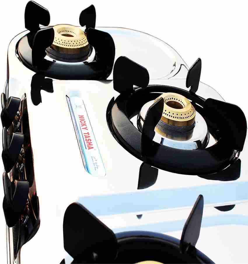 NICKY TASHA Premium Stainless Steel Stainless Steel Manual Gas
