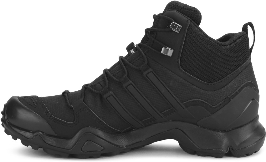 adidas TERREX Swift R3 Mid GORE-TEX Hiking Shoes - Black, Men's Hiking