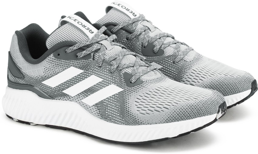 Adidas aerobounce heren zilver on sale