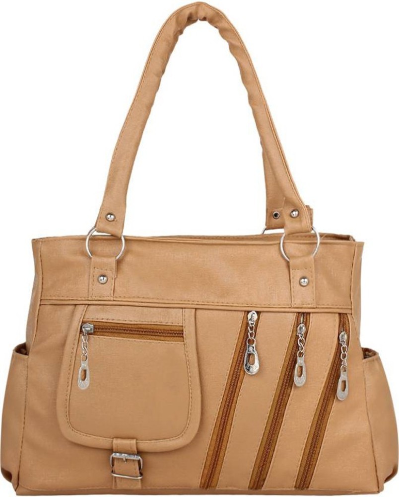 Buy Aj style Women Tan Shoulder Bag tan Online Best Price in