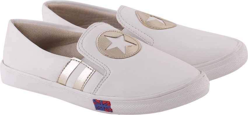 Footsie Casual White Shoes Casuals For Women Buy Footsie Casual