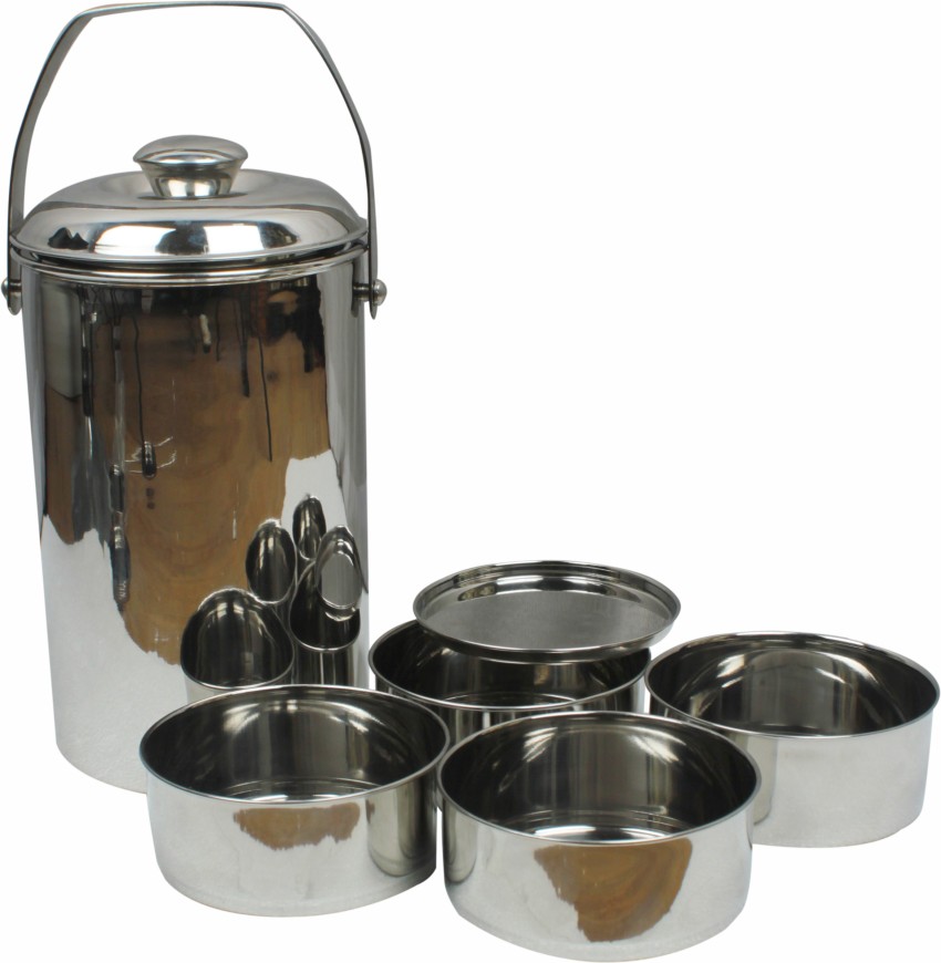  ROYAL SAPPHIRE 5 Tier Insulated Stainless Steel Tiffin, Lunch  Box