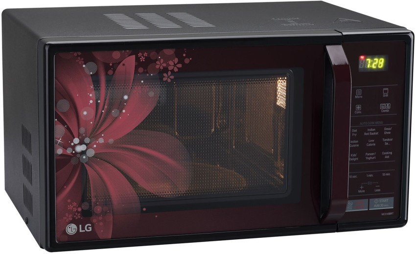 LG 21 L Diet Fry Convection Microwave Oven (MC2146BHT, Black)