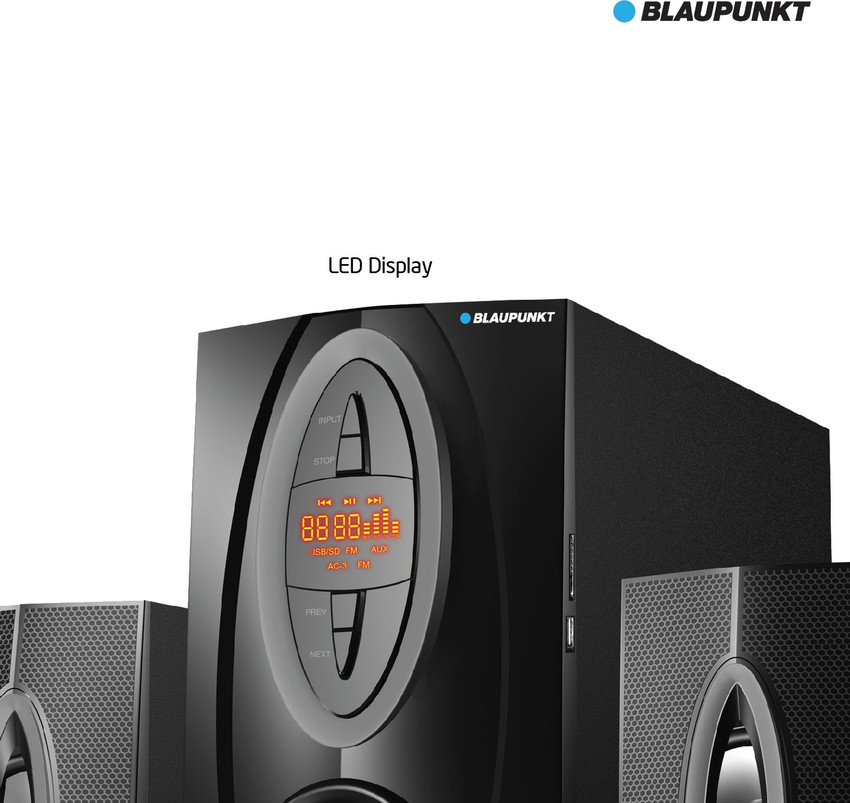 Blaupunkt SP 212 40 W Bluetooth Home Theatre