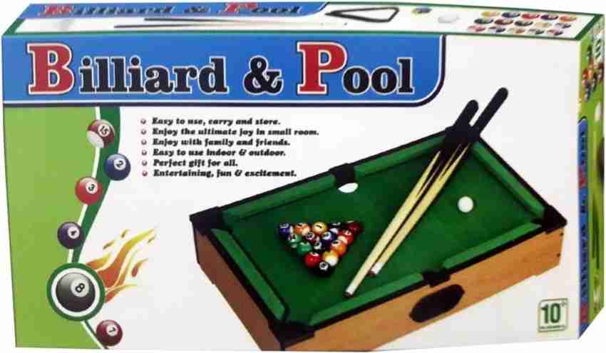 Crazy Toys 8 ball pool table Party & Fun Games Board Game - 8 ball pool  table . shop for Crazy Toys products in India.