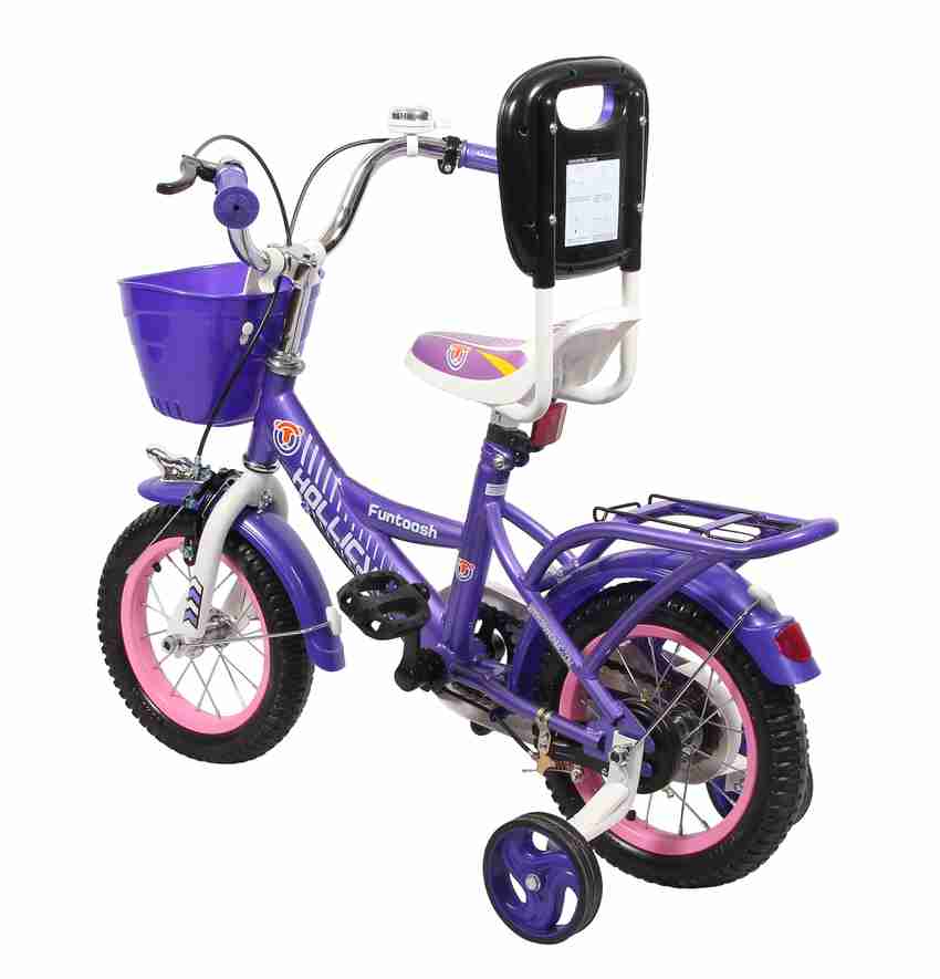 Hollicy FUNTOOSH 12 INCH KIDS BICYCLE PURPLE 12 T Recreation