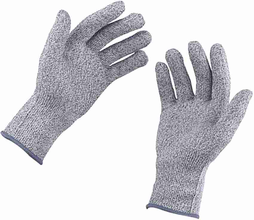 1Pair Level 5 Cutting Prevention Cooking Gloves Heat Resistant