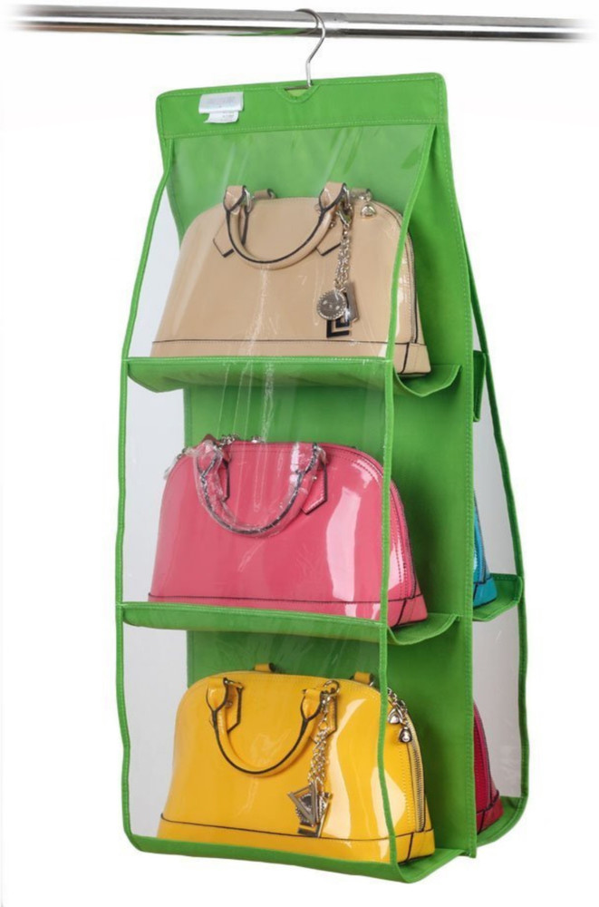 Purse with organizer discount pockets