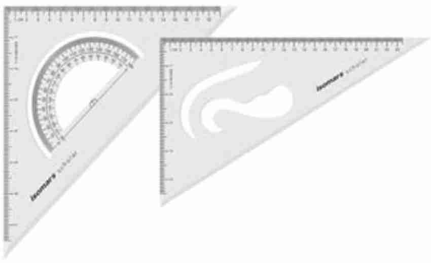 Generic T-Square Plastic Clear T-Ruler For Drafting Layout Work DIY @ Best  Price Online