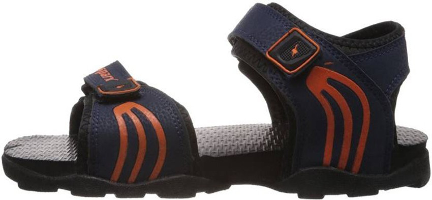 Sparx navy sales blue orange sandals