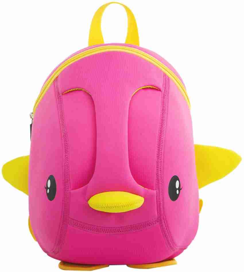 Plush Yellow Duck Backpack, Kawaii Cartoon Design Purse, Animal Shaped  Daypack
