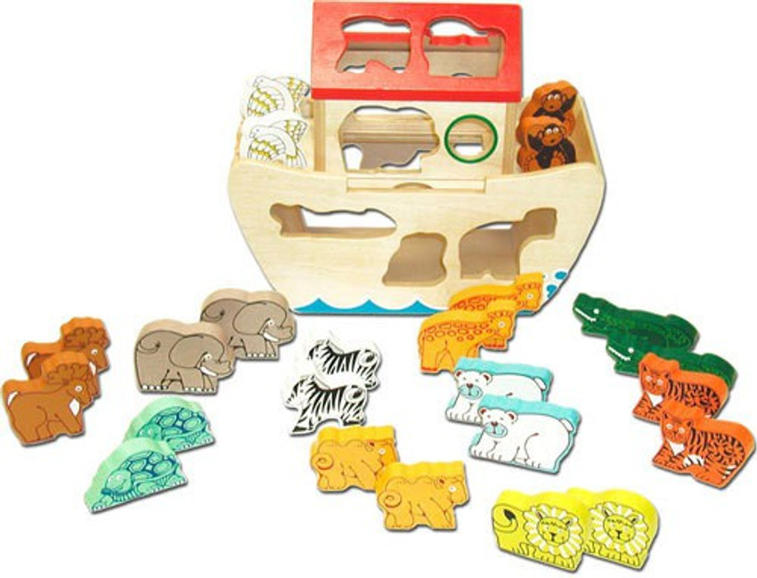 MELISSA DOUG Noah s Ark Shape Sorter Noah s Ark Shape Sorter