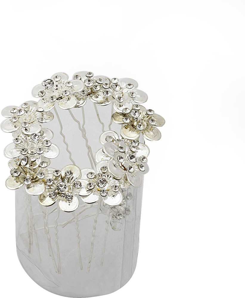 sringhar Floral Joora pins pack of 12 Hair Pin Price in India
