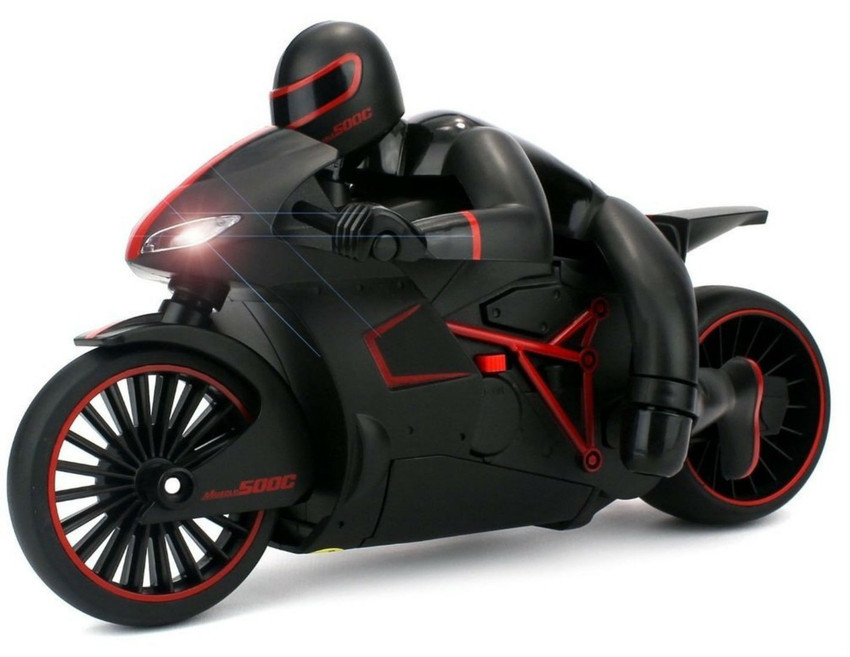 Remote control outlet motorbike toy