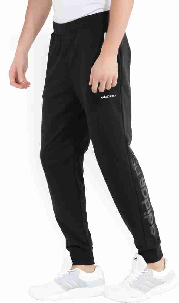 ADIDAS NEO Solid Men Black Track Pants Buy Black ADIDAS NEO Solid Men Black Track Pants Online at Best Prices in India Flipkart